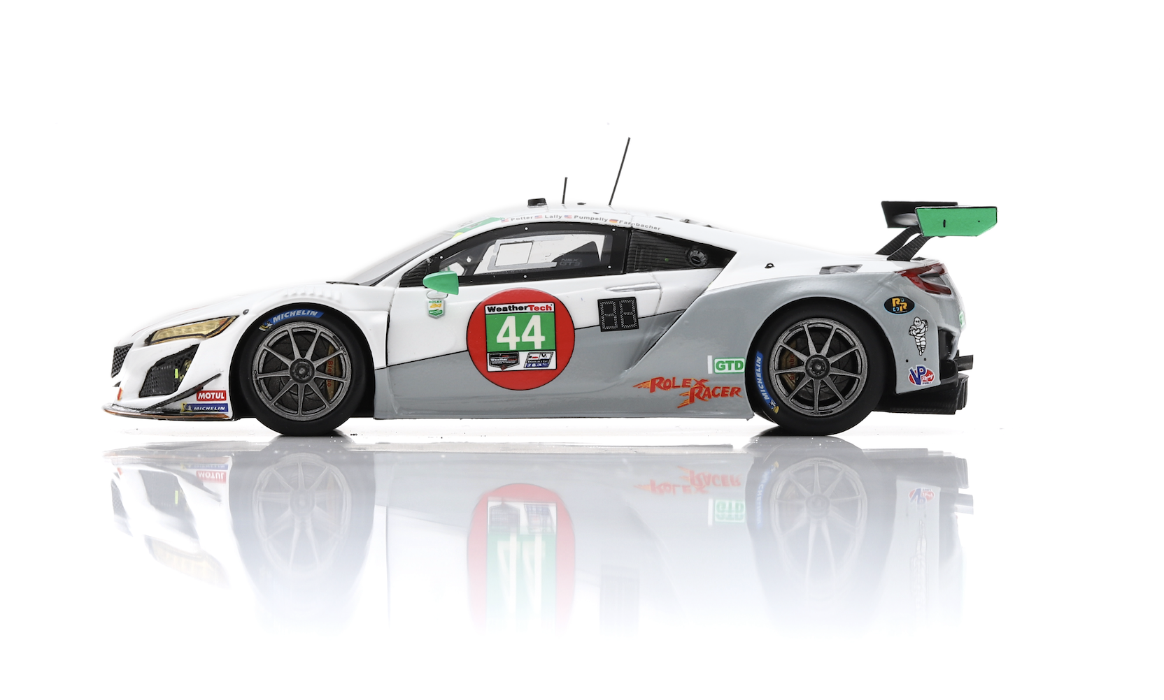 ミニカー　1/43 Acura NSX GT3 #44 Magnus with Archangel 24H Daytona 2021 J. Potter - A. Lally - S. Pumpelly - M. Farnbacher [US286] 1:43 SPARK Acura Nsx Gt3 #44 24H Daytona 2021 Potter Lally
